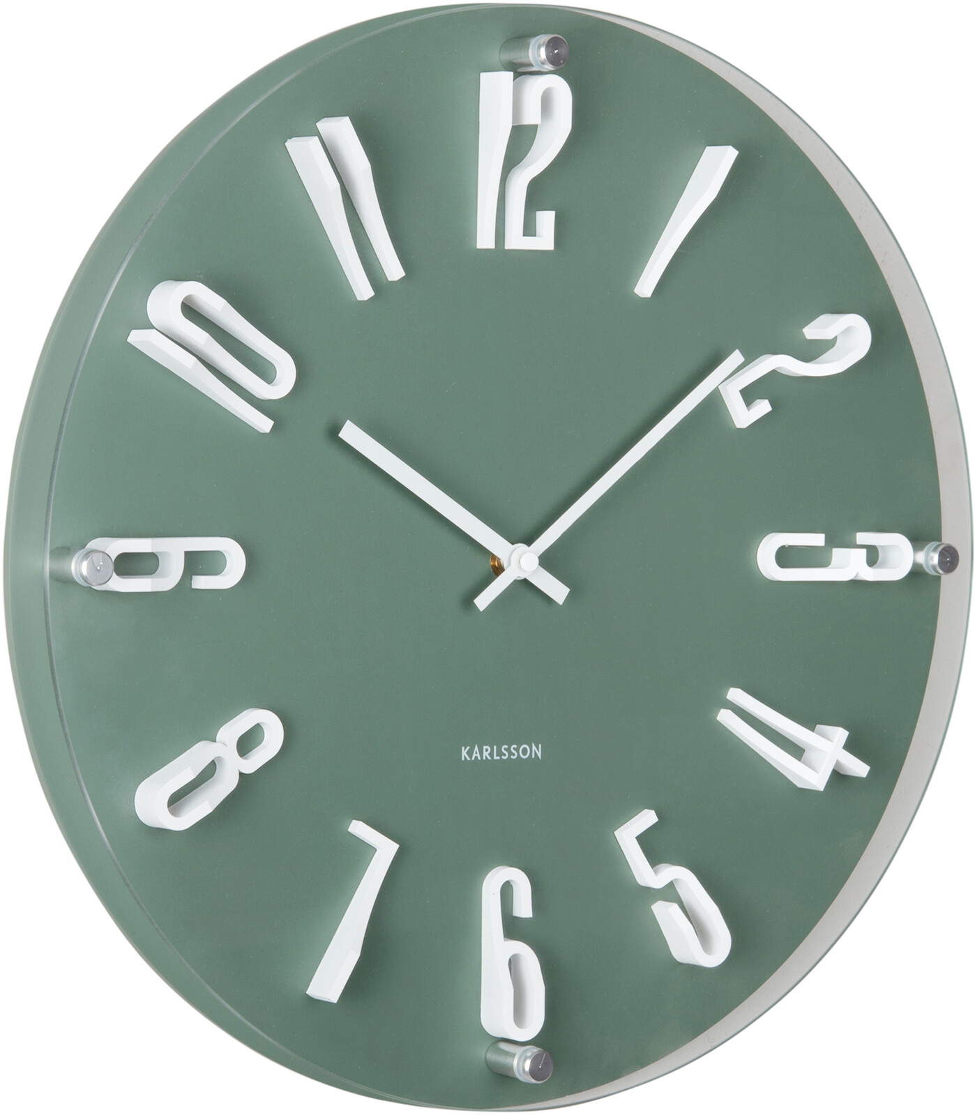 Karlsson Dizajnové nástenné hodiny 6090GR