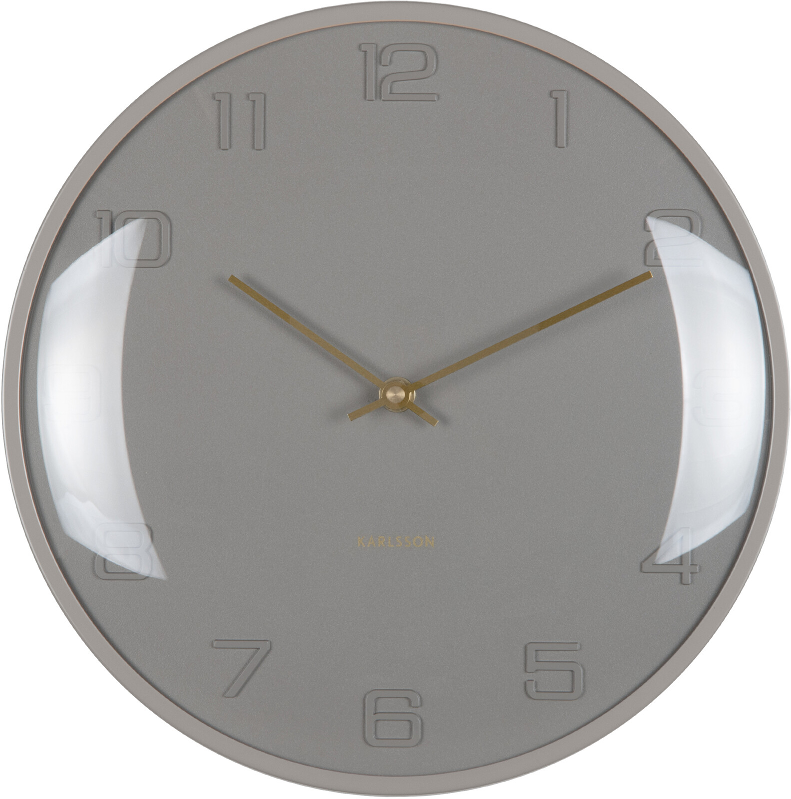 Karlsson Dizajnové nástenné hodiny 6084GY