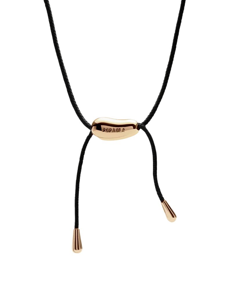 PDPAOLA Módny šnúrkový náhrdelník Rodeo Cord CO01-A40-U