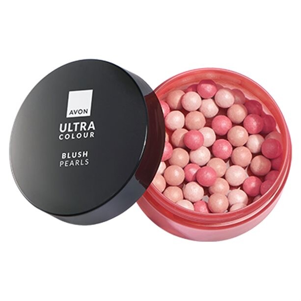 Avon Rozjasňujúce perly Ultra Blush Pearls 28 g Medium Blush