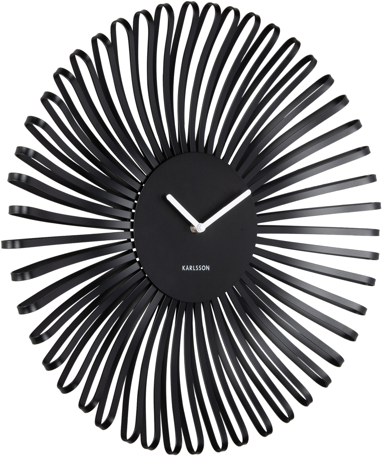 Karlsson Dizajnové nástenné hodiny 6075BK