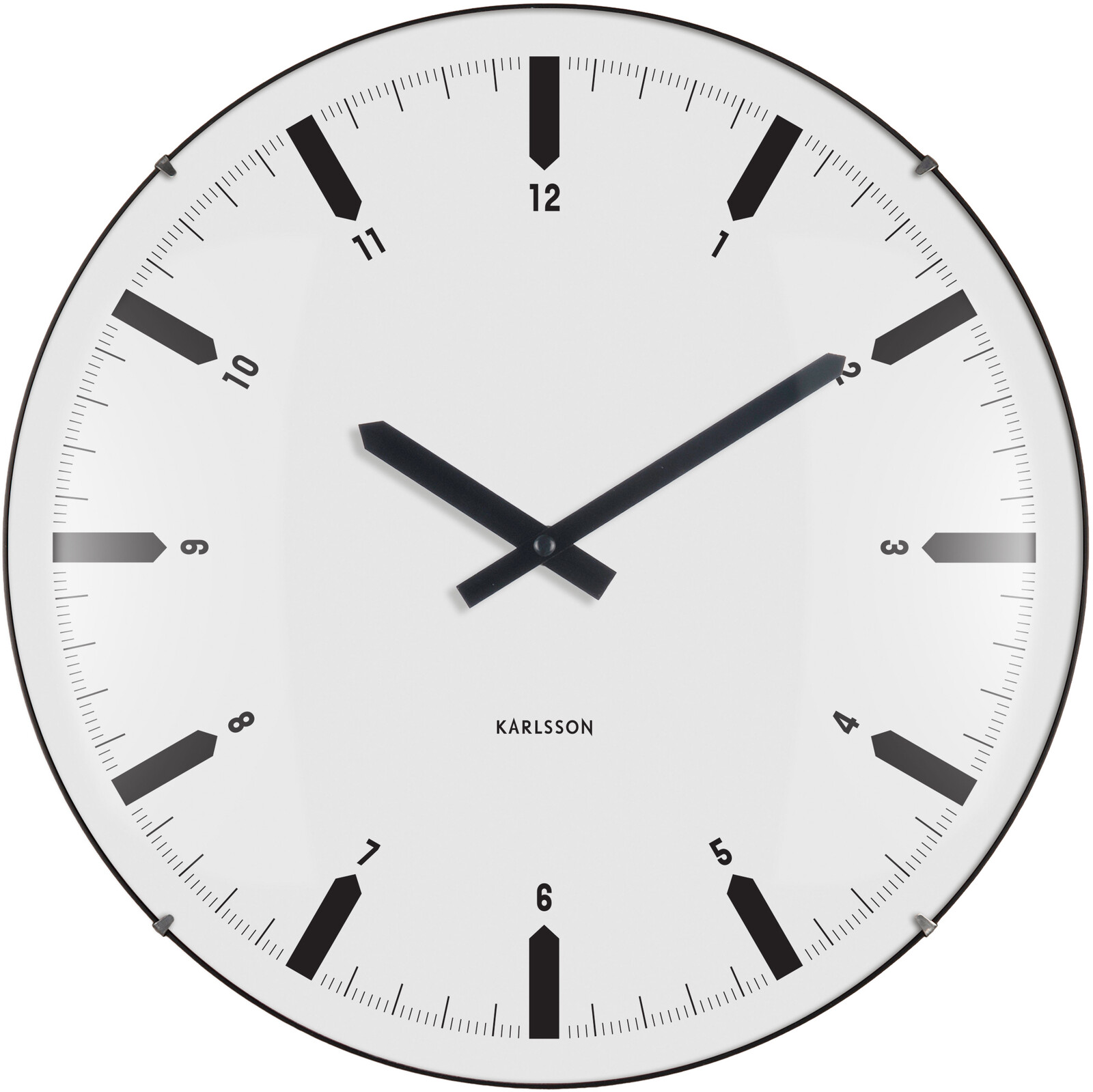 Karlsson Dizajnové nástenné hodiny 6086WH