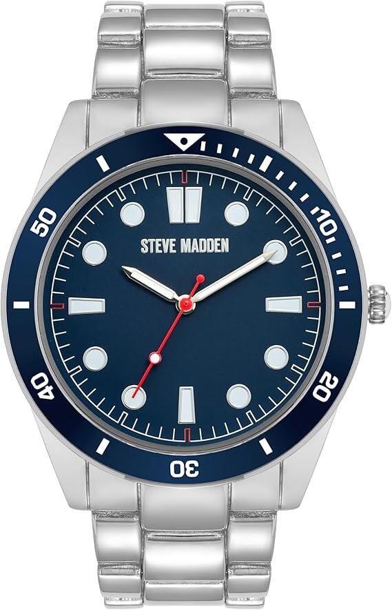 Steve Madden Analógové hodinky SM-9115NVSV