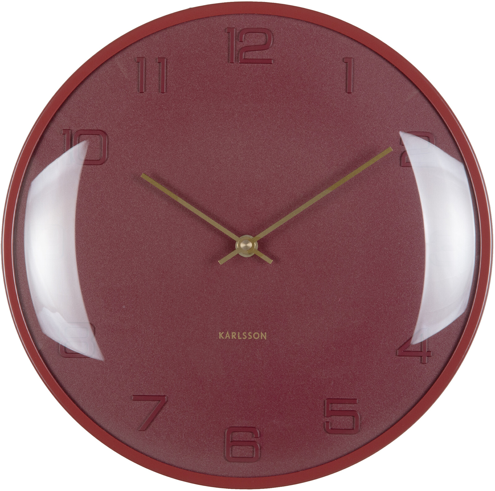 Karlsson Dizajnové nástenné hodiny 6084RD