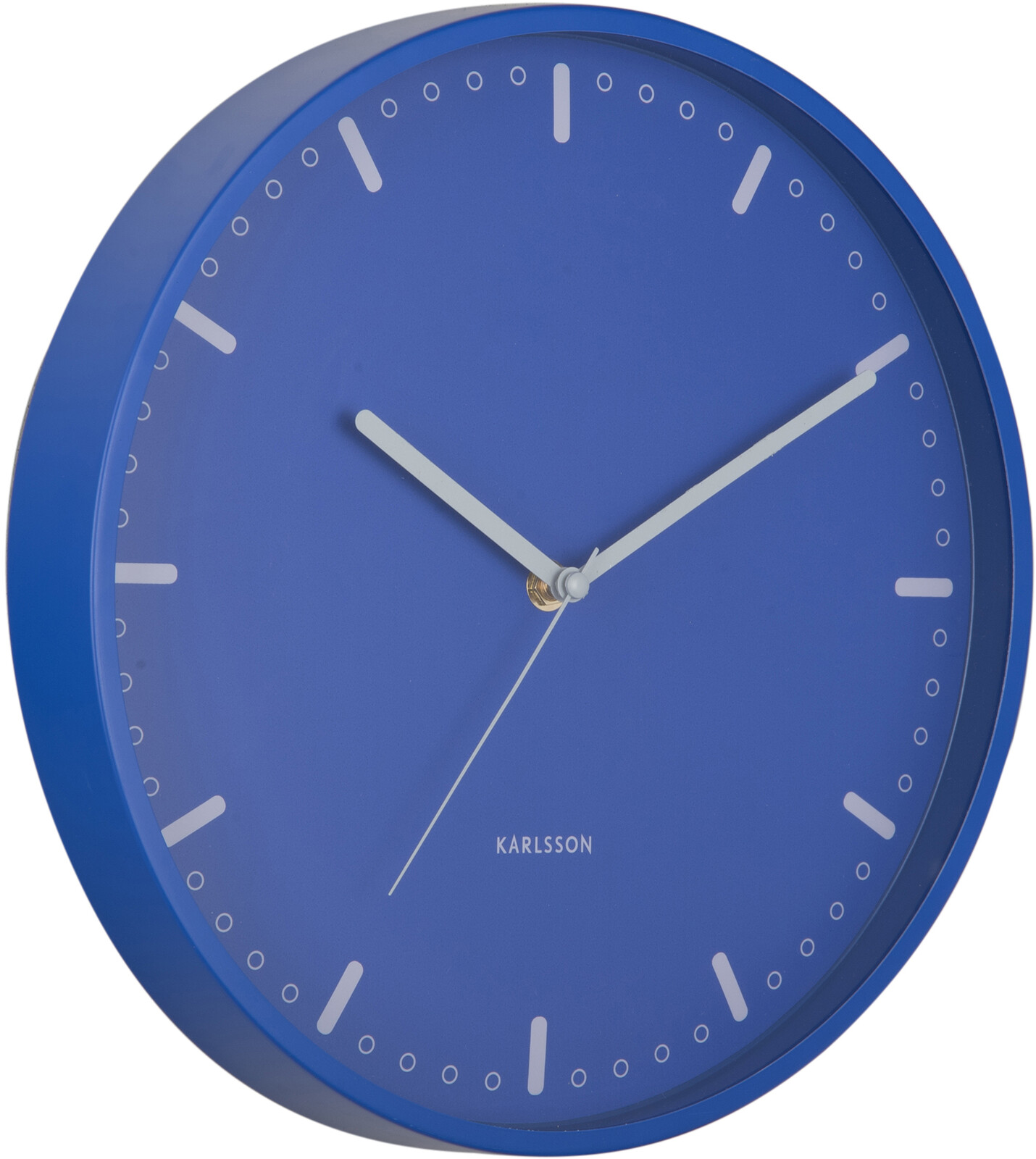 Karlsson Dizajnové nástenné hodiny 6071BL