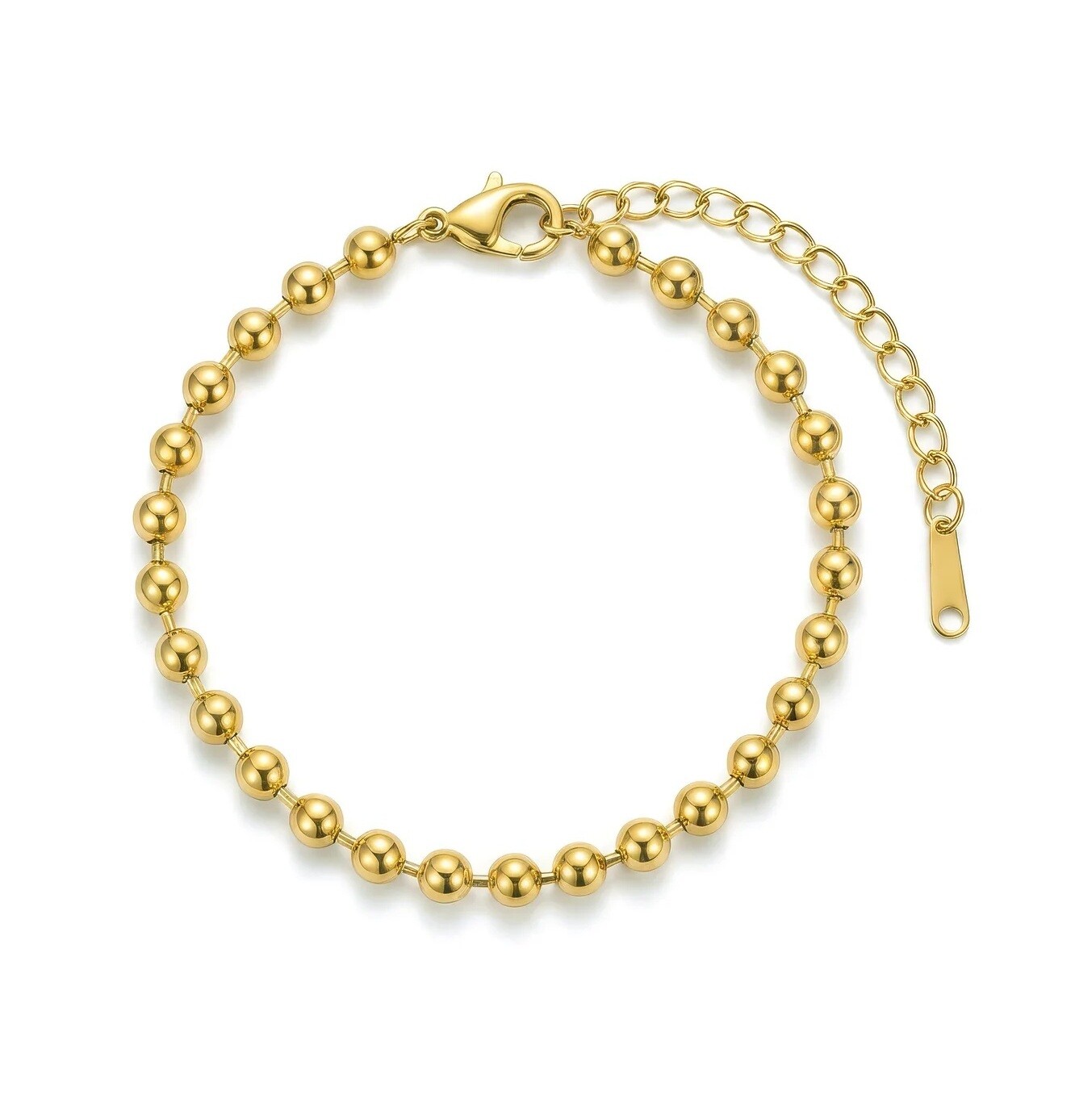 Victoria Walls Pozlátený guličkový náramok Velarise Gold VWB260828G