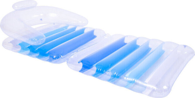 SunClub 33057 Skládací nafukovací matrace 180 × 79 cm, modrá