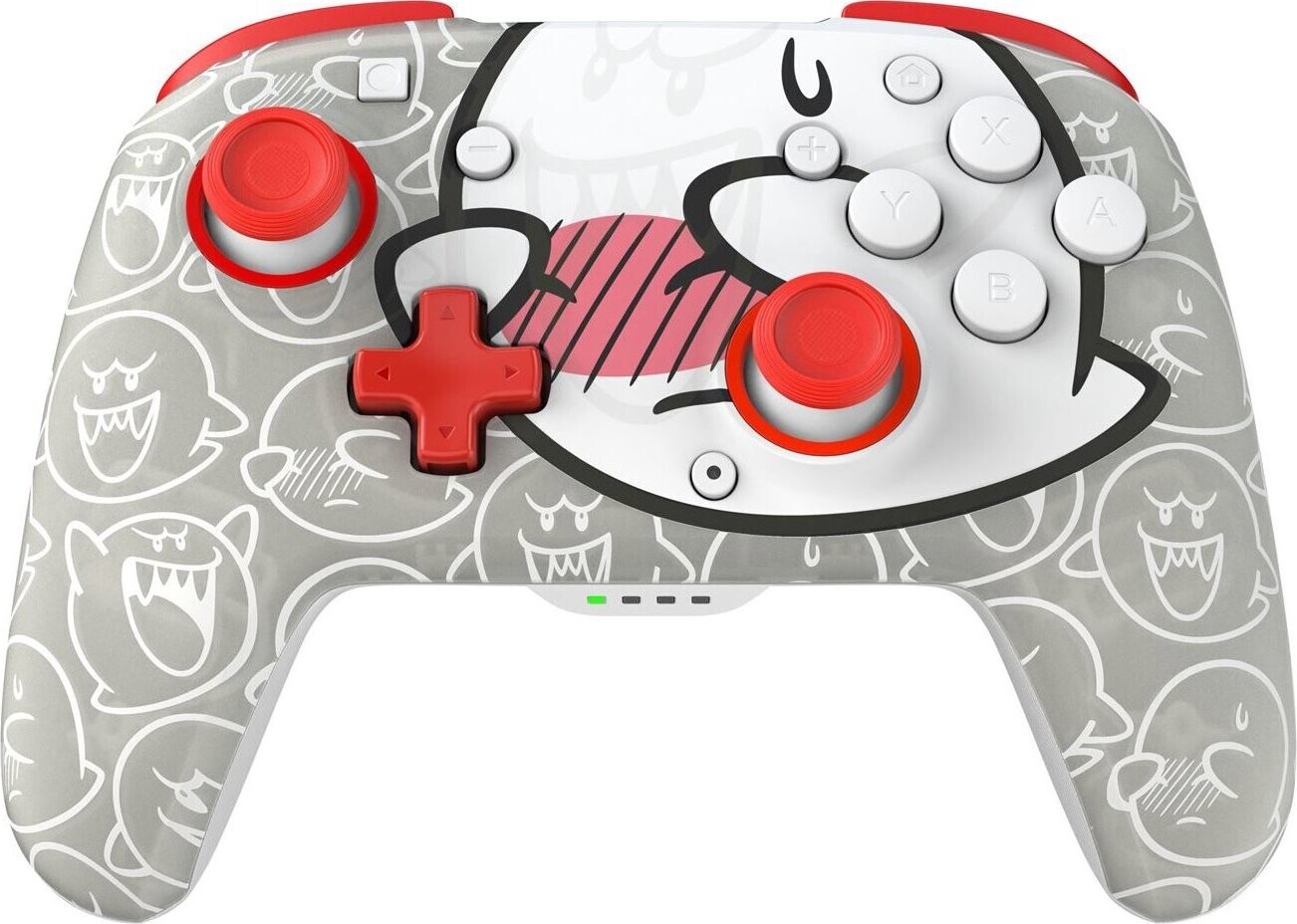 PDP Rematch GLOW Wireless Controller, pre Nintendo Switch, Boo Hoo