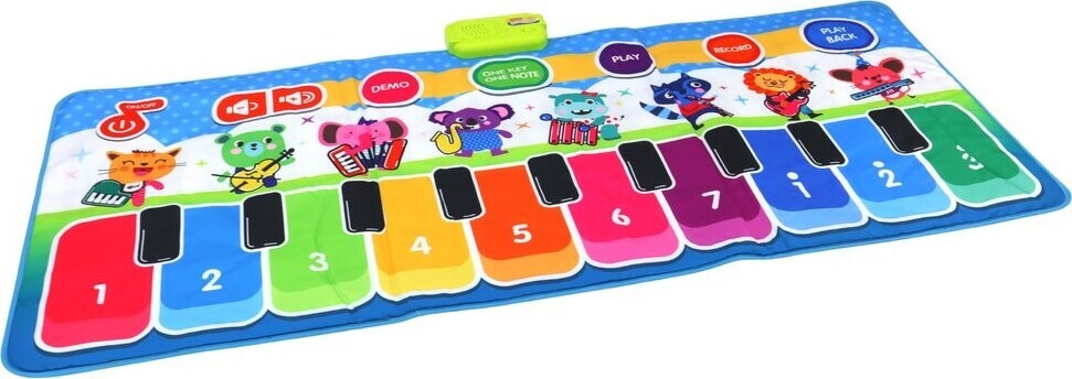 LEAN Toys 17953 Interaktivní hudební taneční podložka s nástroji a zvuky