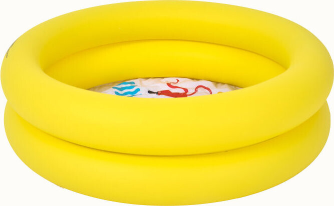 SunClub 57157 Nafukovací bazének 46 l, mořský svět, žlutý