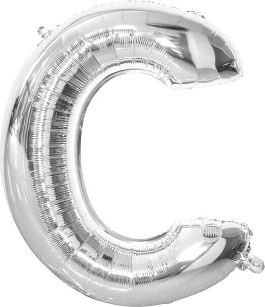 SMART BALLOONS Balón fóliový písmeno „c“ 102 cm