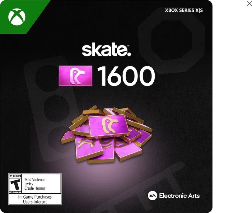 Skate: 1600 SV Bucks – Xbox Series X|S Digital