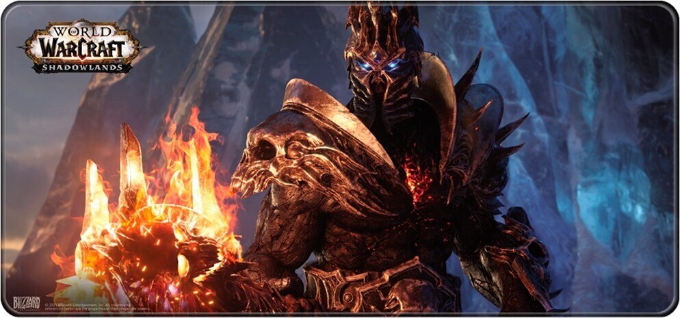 World of Warcraft - Shadowlands: Bolvar - Podložka pod myš a klávesnici