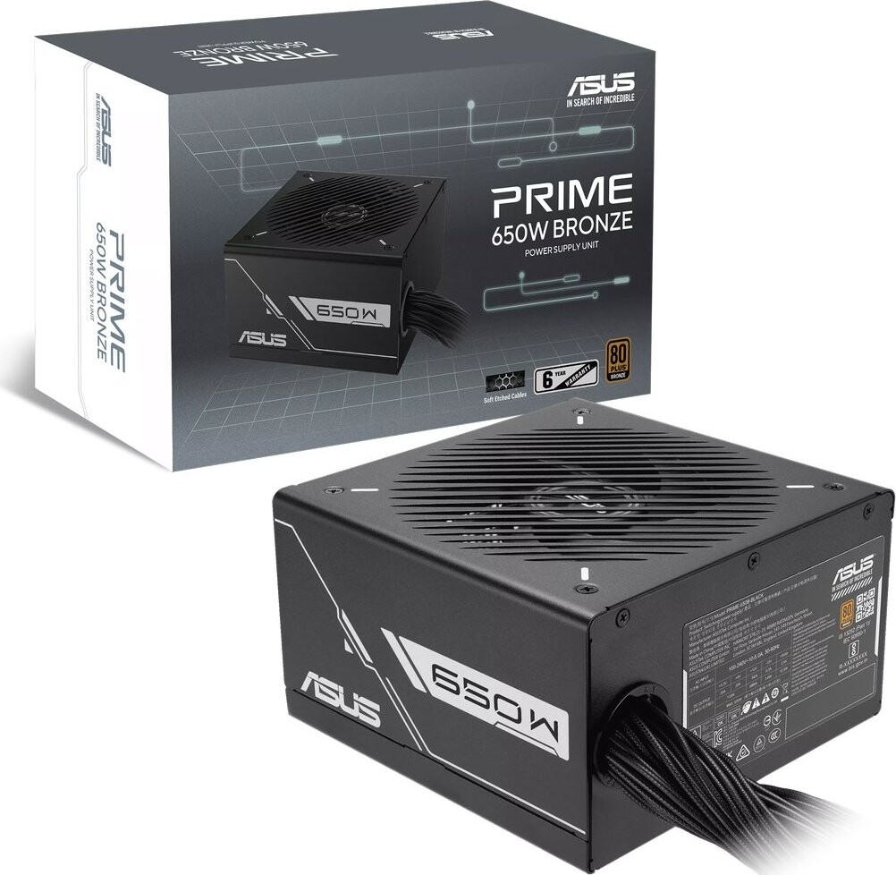 ASUS Prime 650W Bronze Black