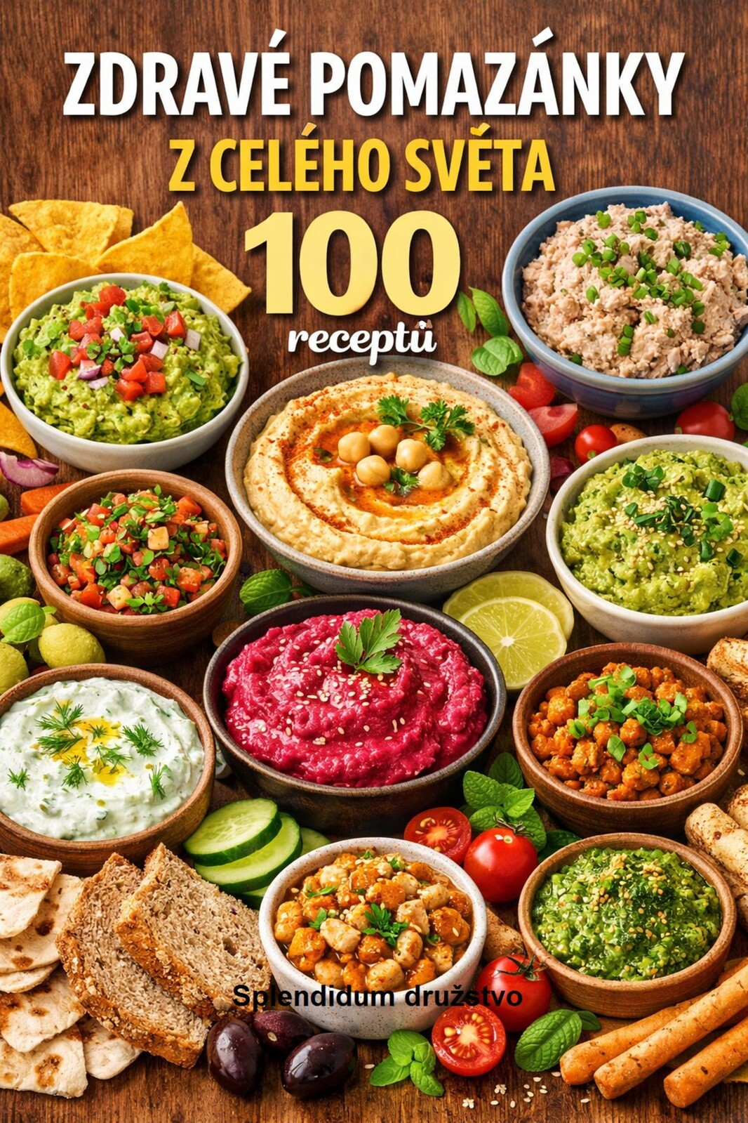 Zdravé pomazánky z celého světa: 100 receptů