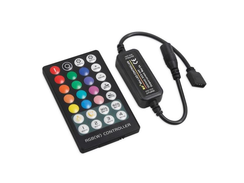 RF ovládač pre RGB LED pásky s diaľkovým ovládaním RF-M5