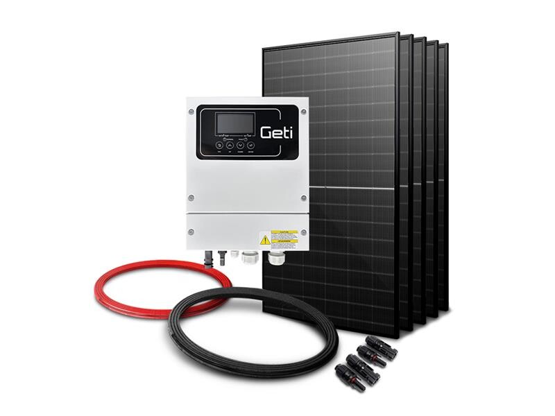 Súprava pre fotovoltaický ohrev vody GETI GWH02D 2275W PV Trina