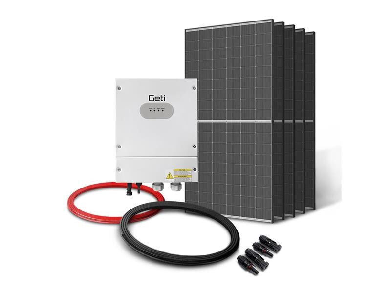 Súprava pre fotovoltaický ohrev vody GETI GWH01 2275W 5x PV Trina