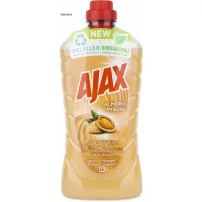 Ajax Authentic Almond Oil čistiaci prostriedok na podlahy 1l