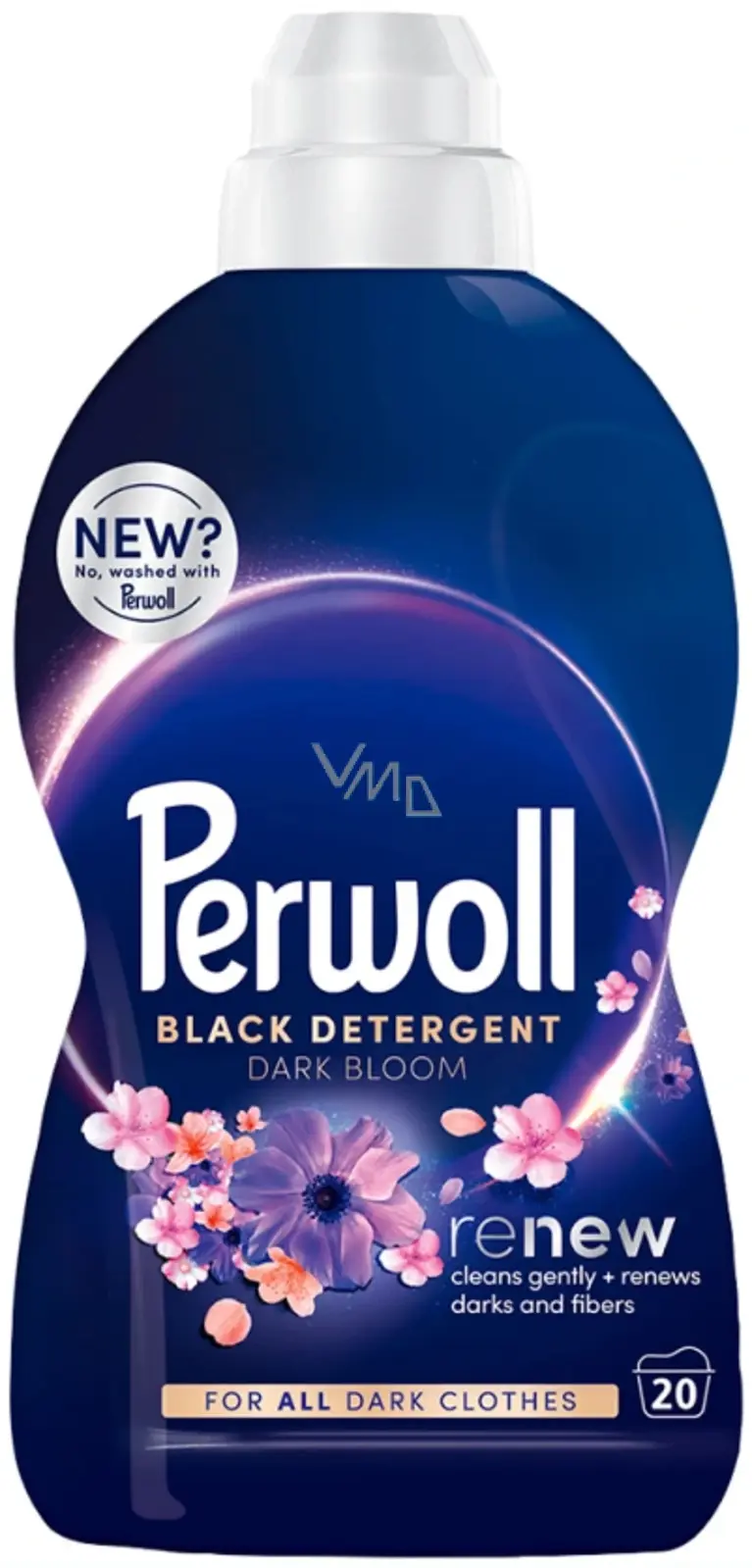 Perwoll Renew Black Dark Bloom Prací gél na čierne  20 dávok 1 l