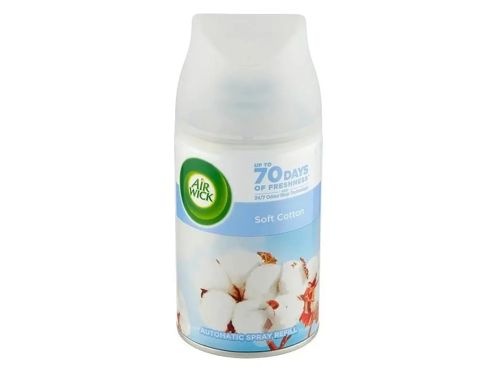 Air Wick Freshmatic Pure Cotton náplň do osviežovača vzduchu 250ml