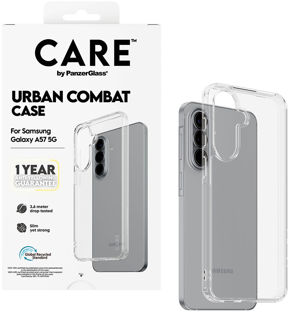 PanzerGlass CARE kryt Samsung Galaxy A57 Urban číry