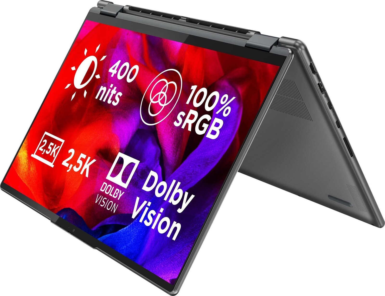 Lenovo Yoga 7 16IAH7 Storm Grey celokovový + aktívny stylus Lenovo