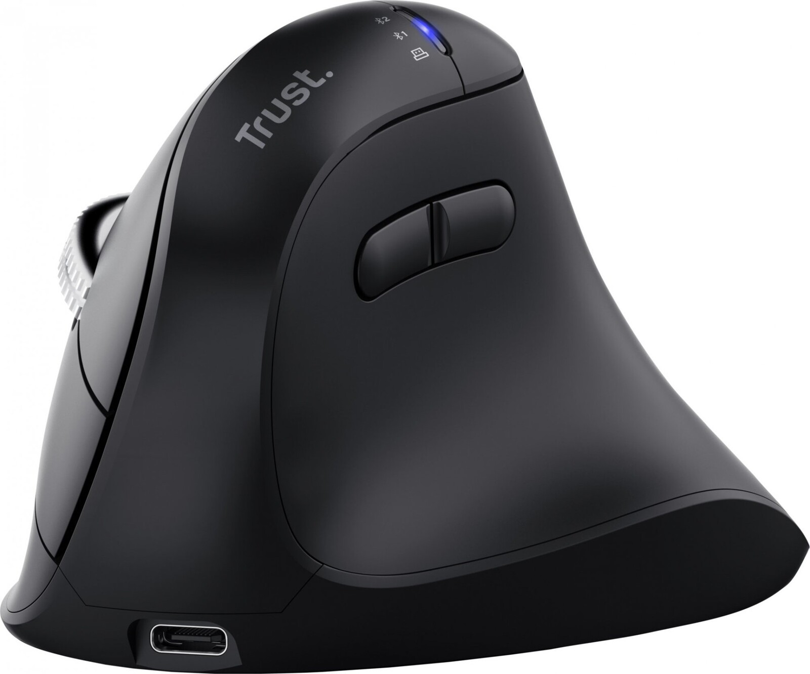 Trust VYRAN Ergonomic Multi-Wireless Hyperscroll Mouse Black