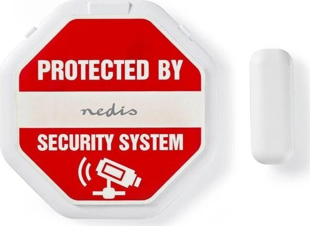 Nedis Dverný/okenný alarm s magnetickým snímačom ALRMD20WT