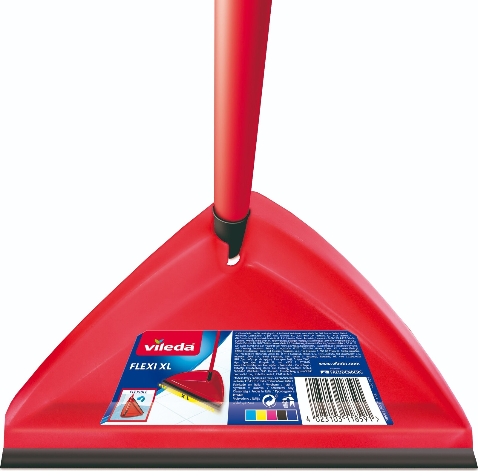 VILEDA Flexi XL lopatka s dlouhou rukojetí