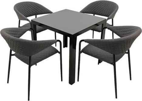 DOPPLER Súprava záhradného nábytku LUNA MELIA LIKATEX 4 + 1