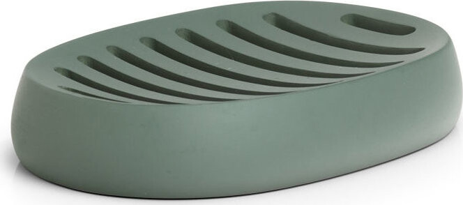 ZELLER Mydelnička moderná šalviová 13 × 9 × 2,5 cm