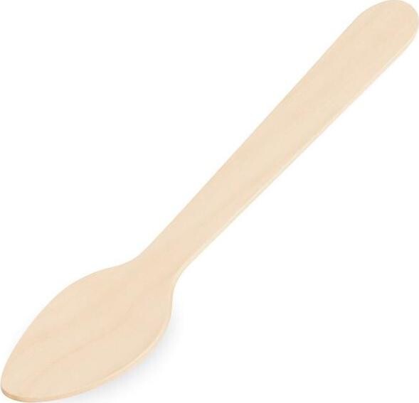 Wimex dřevěná kávová lžička 11 cm - 100 ks