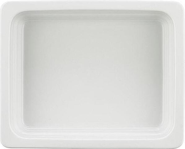 SCHÖNWALD Gastronádoba 1/2 , 325 × 265 mm, v = 20 mm, biela, porcelán