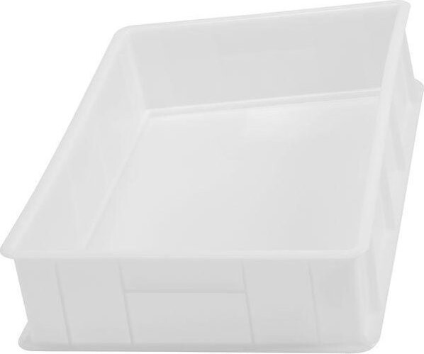 Gastro Prepravka plast 25 l, 60 × 40 × 13 cm, biela