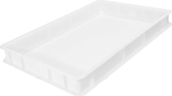 Gastro Prepravka plast 10 l, 40 × 30 × 10,5 cm, biela