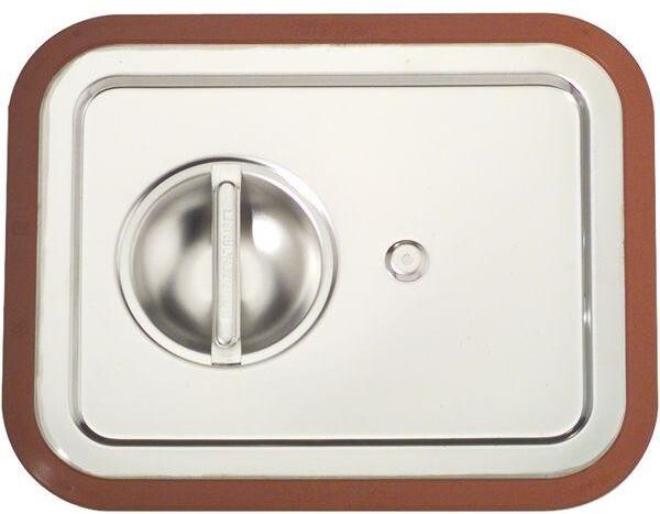 Rieber Veko na gastro nádobu GN 1/2 vodotesné nehrdzavejúca oceľ