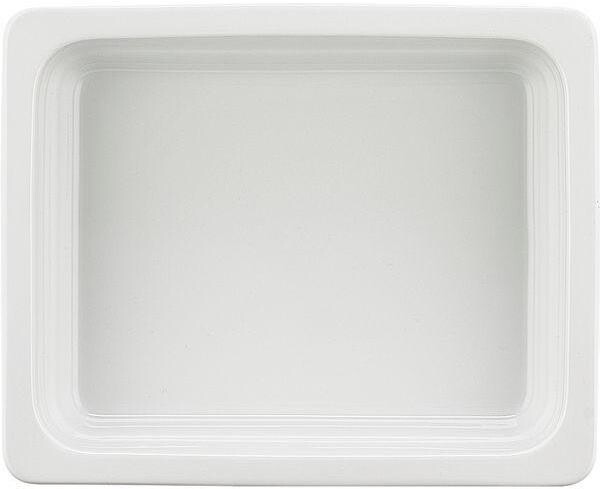 SCHÖNWALD Gastronádoba 1/2 , 325 × 265 mm, v = 100 mm, biela, porcelán