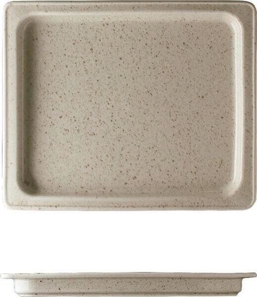 G. Benedikt Porcelánová gastronádoba GN 1/2 35,6 × 26,7 cm, natural