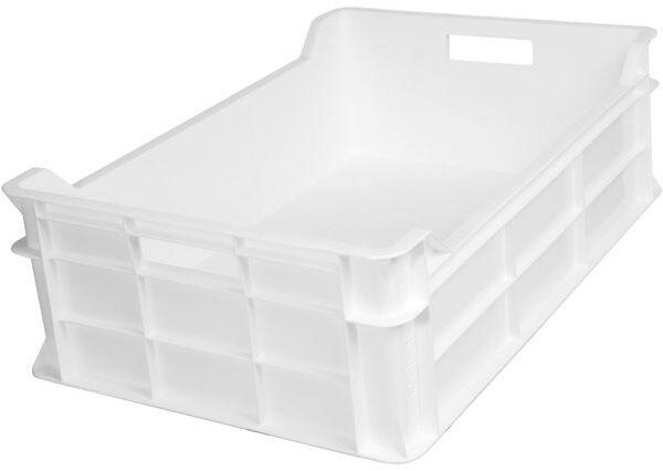 Gastro Prepravka plast 33 l, 60 × 40 × 19 cm, biela