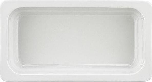 SCHÖNWALD Gastronádoba 1/3 , 325 × 176 mm, v = 20 mm, biela, porcelán