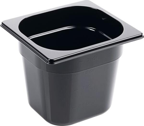 Contacto Gastronádoba 1/6 PC 2,25 l, čierna