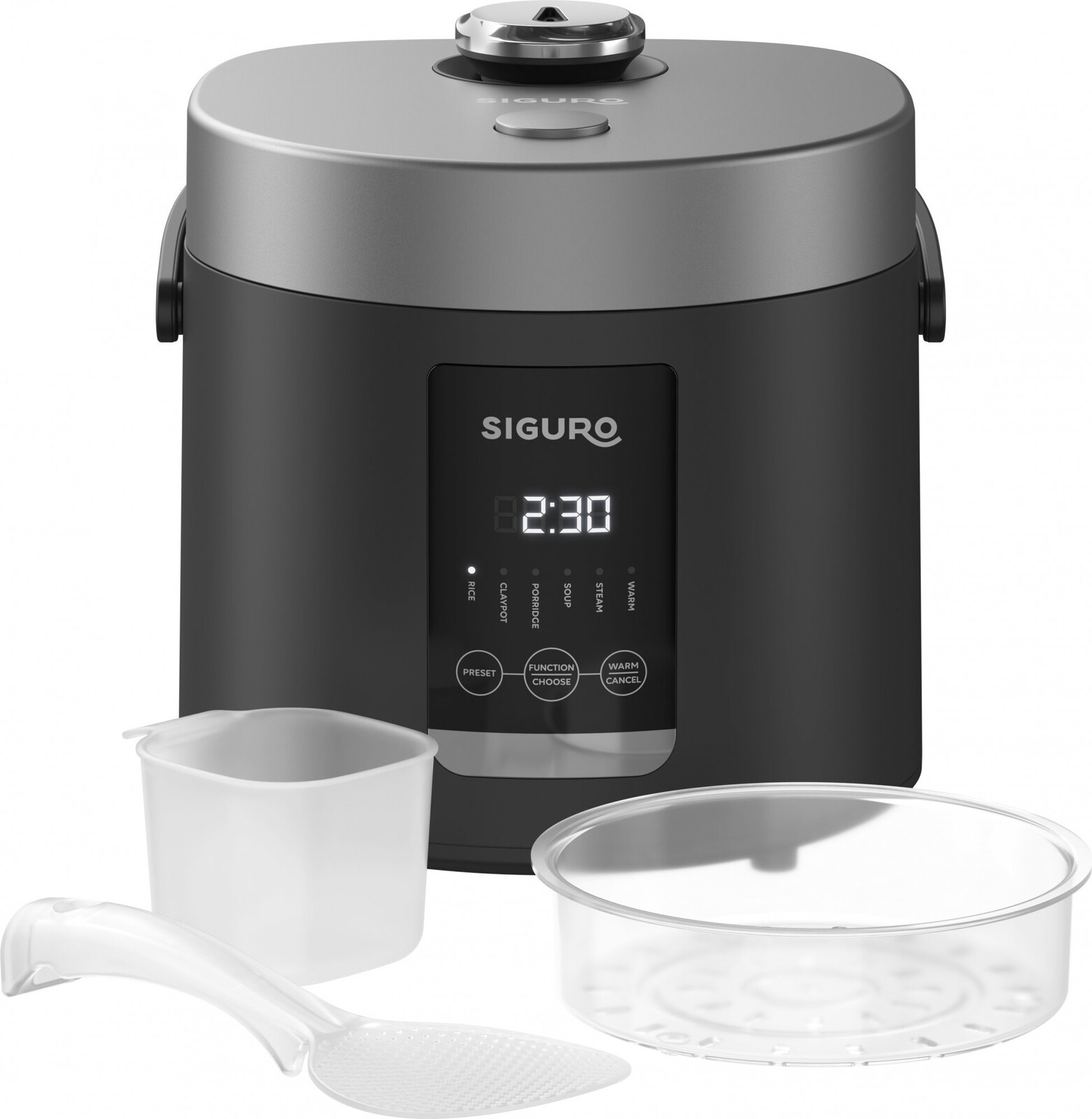 Siguro Rice Master Digital Gen. 2 R250B s naparovačom, ILAG ®