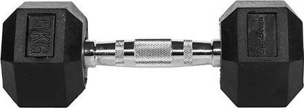 GymBeam Hexagonálna jednoručná 5 kg