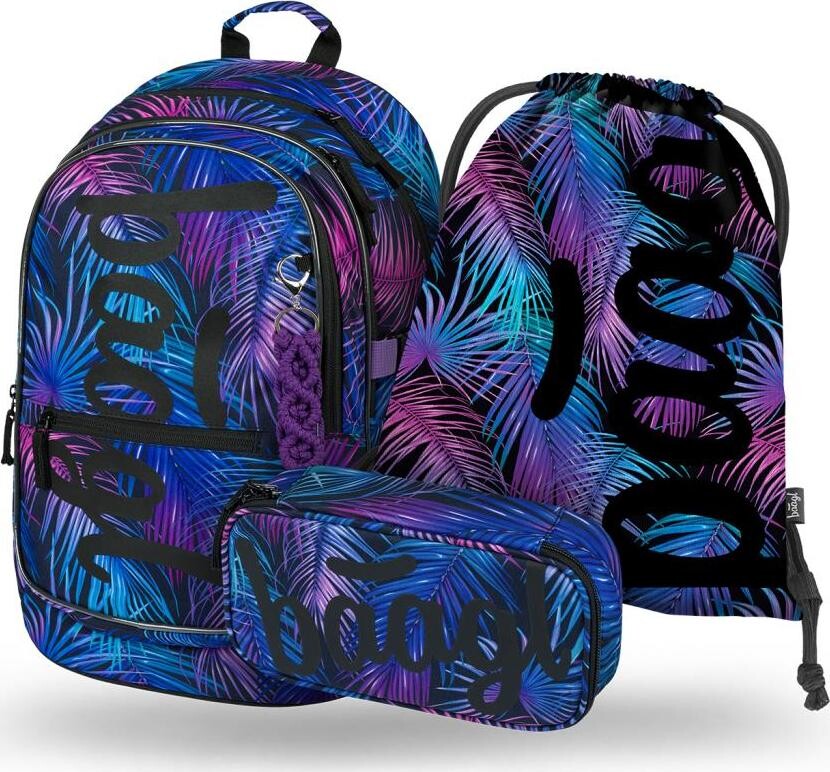 BAAGL 3 SADA Core Palm: batoh, peračník, vrecko