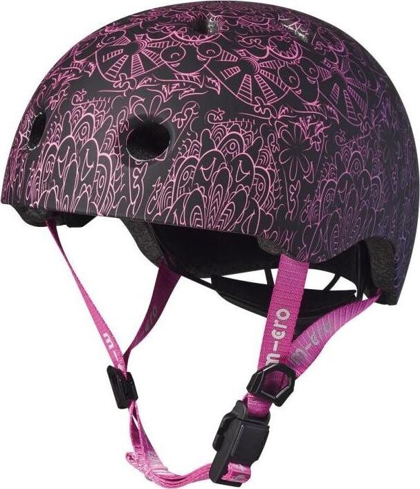 Micro Prilba LED Mandala ružová M
