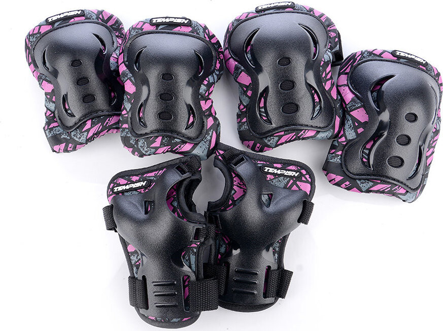 Tempish FID II 3 pink sada chráničů kolen, loktů a zápěstí, vel. M