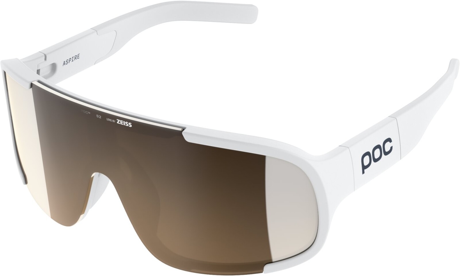 POC Aspire Hydrogen White/Clarity Trail/Partly Sunny Silver One