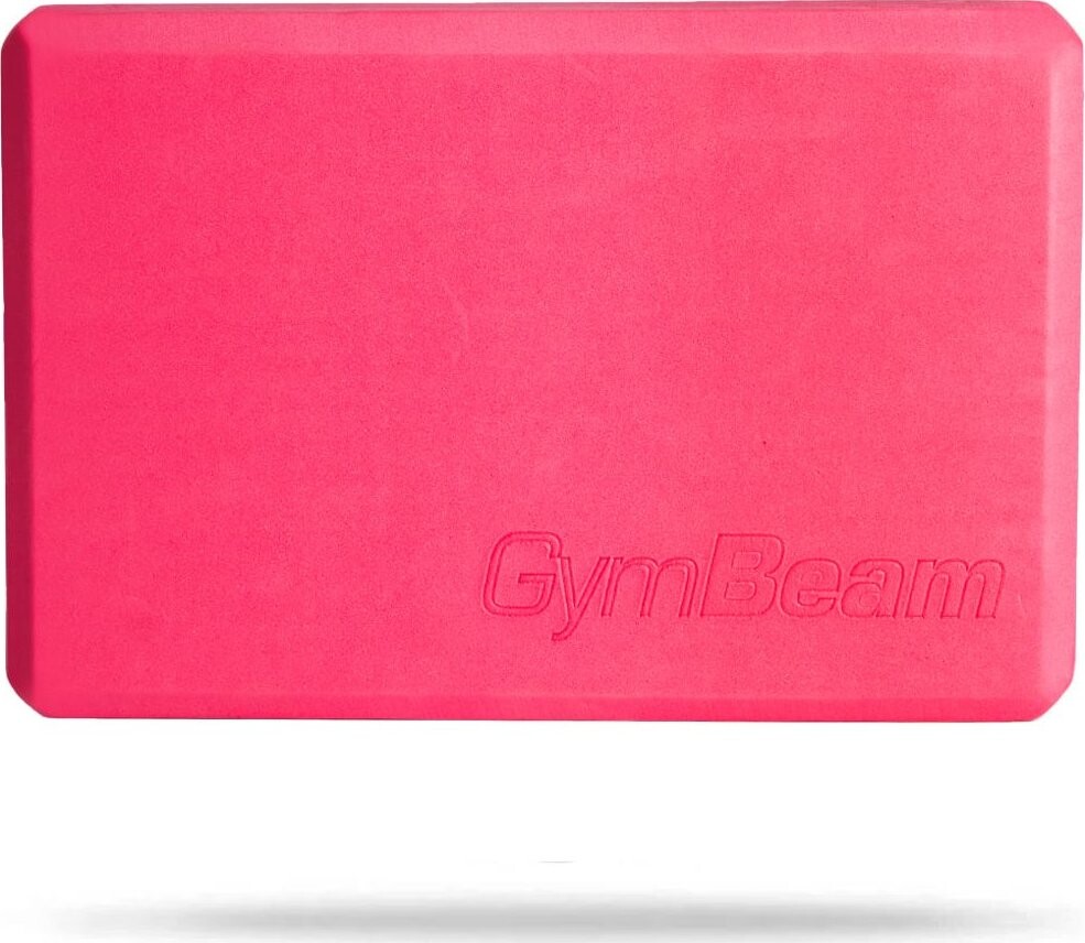 GymBeam Penová kocka na jogu ružová
