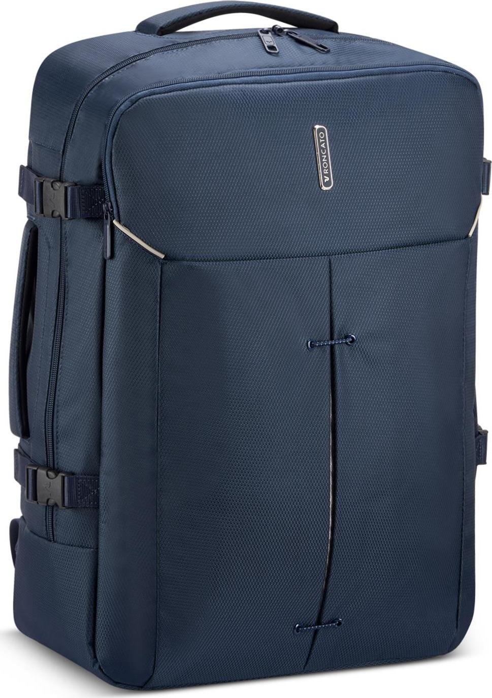 Roncato batoh do kabiny Ryanair Ironik 2.0 modrý 40 × 55 × 20 cm